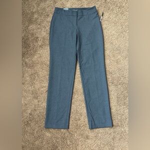 The Limited Women's Pants Size 0 Straight Leg Mid Rise Grey Essentials NWT